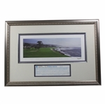 Tiger Woods' Signed Official Used 1999 AT&T Pro-Am Competitor Final Rd. Scorecard w/Print JSA ALOA