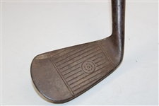 Wilson Harry Vardon 72 Hammer Forged Special Mashie Iron w/Shaft Sticker Remnants & 117