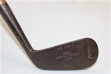 Wilson Harry Vardon 72 Hammer Forged Special Mashie Iron w/Shaft Sticker Remnants & 117