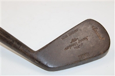 Wilson Harry Vardon 72 Hammer Forged Special Mashie Iron w/Shaft Sticker Remnants & 117