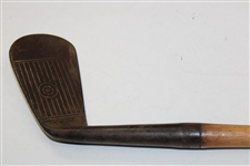 Wilson Harry Vardon 72 Hammer Forged Special Mashie Iron w/Shaft Sticker Remnants & 117