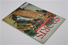 1954 Sports Illustrated 2nd Weekly Issue Magazine w/Golf Bags at The Masters Cover - August 23rd