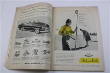 April 1954 Pre-Sports Illustrated 'Dummy' Issue -Seldom Seen-Appears in Great Golf Collections Book