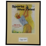 Mickey Wright Signed Cut w/1962 Sports Illustrated - February - Framed JSA ALOA
