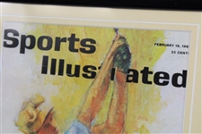 Mickey Wright Signed Cut w/1962 Sports Illustrated - February - Framed JSA ALOA