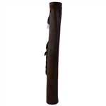 c.1905 Unique Spalding Leather Golf Bag with Spalding Baseball Stamp on Base