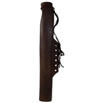 c.1905 Unique Spalding Leather Golf Bag with Spalding Baseball Stamp on Base
