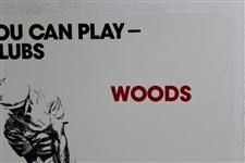 Ben Hogan AMF 'Play The Best You Can Play - Hogan Golf Clubs' Sign