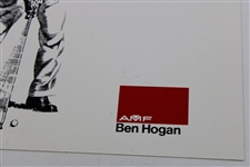 Ben Hogan AMF 'Play The Best You Can Play - Hogan Golf Clubs' Sign