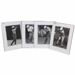 Four (4) Ben Hogan Swinging Progression Pictures By Alexander