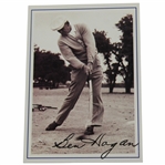 Ben Hogan Golf Card with Facsimile Signature