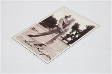 Ben Hogan Golf Card with Facsimile Signature