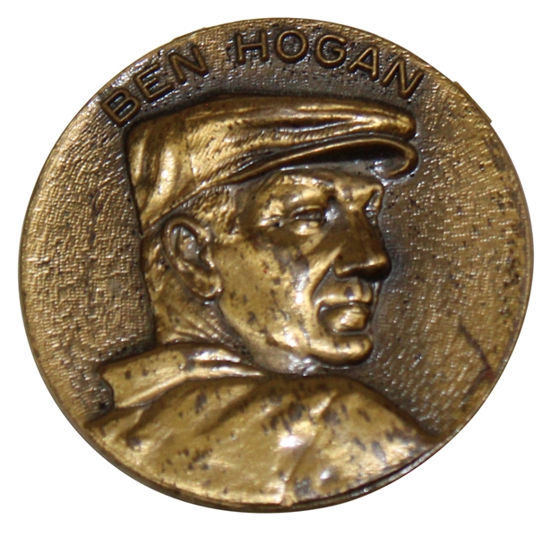Gold Tone Ben Hogan Medallion - Undated