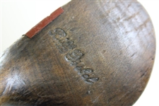 c.1928 Old Bag With Nine (9) Wood Shaft Clubs - Three (3) Woods & Six (6) Irons