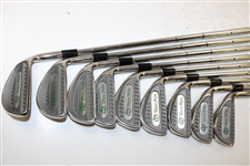 Dave Pelz 'DP' Golf Iron Set - 3-9 Irons Plus Pitching & Sand Wedge New Old Stock