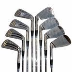 1982 H&B Powerbilt Countess Iron Set - 3-9 Irons Plus Pitching Wedge #3382T New Old Stock