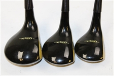 Epolyte by Regal Patent Applied Wood Set Including Driver, 3-Wood & 5-Wood New Old Stock