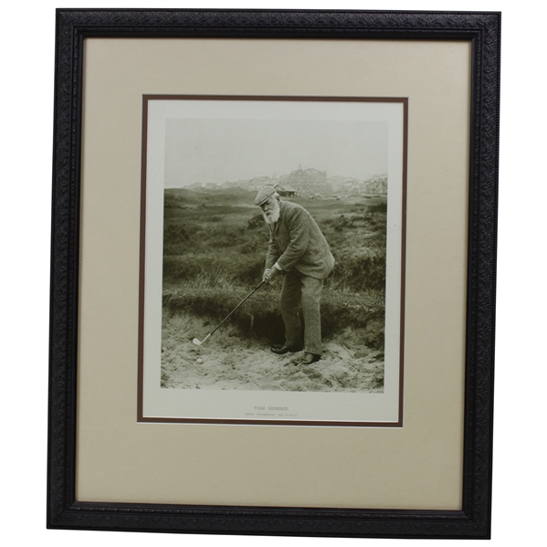 Tom Morris Sr. OPEN Champion 1861-62-64-67 Presentation Photo - Framed