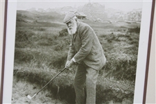 Tom Morris Sr. 'OPEN Champion 1861-62-64-67' Presentation Photo - Framed