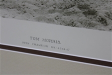 Tom Morris Sr. 'OPEN Champion 1861-62-64-67' Presentation Photo - Framed