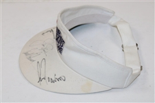 Big 3' Palmer, Nicklaus & Player Plus Trevino Signed Senior Skins Game Visor JSA ALOA