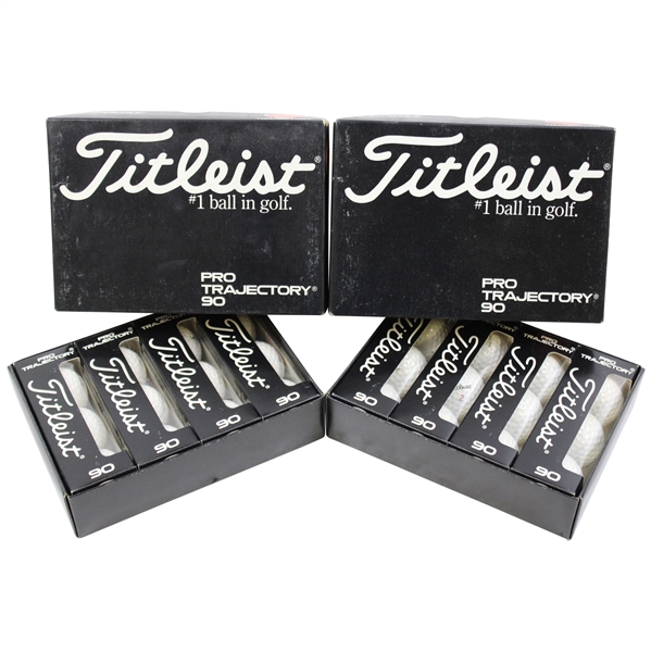 Gay Brewers Two (2) Dozen Titleist Pro Trajectory 90 Golf Balls