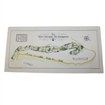 Gay Brewers St Andrews Old Course Layout Print by Alister Mackenzie