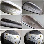 US Army Special Services Golf Clubs & Canvas Bag w/Woods 1 & 3, Irons 5,7, 9 & Putter