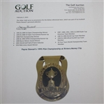 Payne Stewart's 1995 PGA Championship at Riviera Money Clip