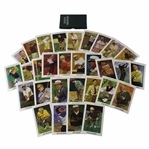 Palmer, Stewart, Hogan, Seve & 16 Others Signed Set of Golf's Greatest Cards In Box JSA LOA