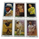Palmer, Stewart, Hogan, Seve & 16 Others Signed Set of Golf's Greatest Cards In Box JSA LOA