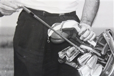 Sam Snead 1958 Press Photo Putting A Club In His Bag