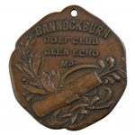 1916 Bannockburn Golf Club Defeated Eight Third Sixteen Winner Bronze Medal - Oct. 14th