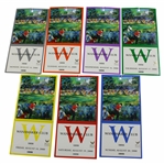 2000 PGA Championship at Valhalla Monday-Sunday Ticket Set - Tiger Woods Winner