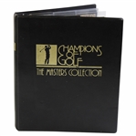 Champions Of Golf Masters Collection Golf Cards in Binder - 1934-1998