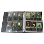 Champions Of Golf Masters Collection Golf Cards in Binder - 1934-1998