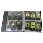 Champions Of Golf Masters Collection Golf Cards in Binder - 1934-1998