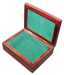 1970 Masters Champion Billy Casper Wood Box With Porcelain Top