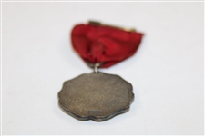 New Castle Country Club Golf Tournament Medal with Ribbon