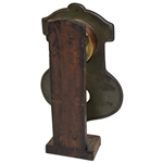 1910 De Luxe Pendulum Clock - Waterbury Ct. Manufactured August C Keebler Co. w/ Key - Works