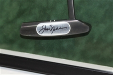 Jack Nicklaus Signed Putter in 1986 Masters Putter Raised Presentation Display JSA ALOA
