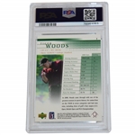 Tiger Woods Signed Rookie 2001 Upper Deck Card Dual PSA/JSA Grade 10 Auto GEM MT 10 - Pop 1