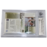 Phil Mickelson Signed Rookie 2002 Upper Deck Card BGS GEM-Mint 10 - Full JSA