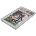 Phil Mickelson Signed Rookie 2002 Upper Deck Card BGS GEM-Mint 10 - Full JSA