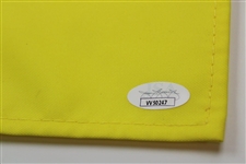 Dustin Johnson Signed 2020 Masters Embroidered Flag JSA #VV50247