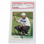 Sergio Garcia Signed 2001 Upper Deck Rookie #3 Card PSA GEM-MT 10 Card Encapsulation
