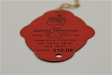 1948 Masters Tournament SERIES Badge #2729 w/Original String - Claude Harmon Winner