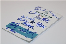 2015 The Walker Cup Team USA Signed Players Edition Strokesaver Booklet JSA ALOA