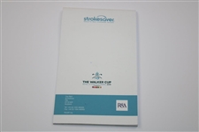 2015 The Walker Cup Team USA Signed Players Edition Strokesaver Booklet JSA ALOA