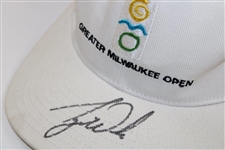 Tiger Woods Signed Nike GMO Greater Milwaukee Open Hat w/Tags JSA ALOA